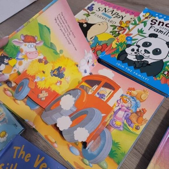 9 toddler pop up books. various conditions. some pop ups are broken and some mis - Picture 9 of 10